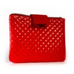 Luxus Kosmetiktasche Rot Lack