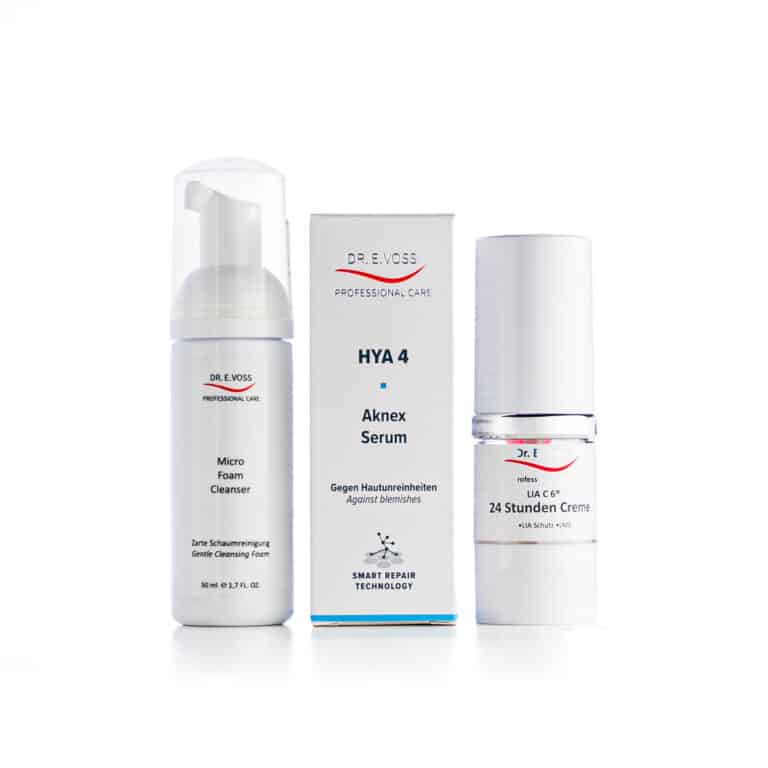 Compact Set 2: Soft Peel Hya 4 Aknex, 24 Hour Cream