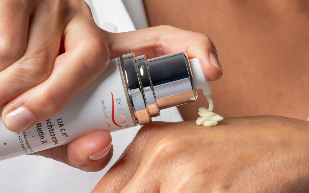 LIA C 6 Nachtcreme Retin X texture