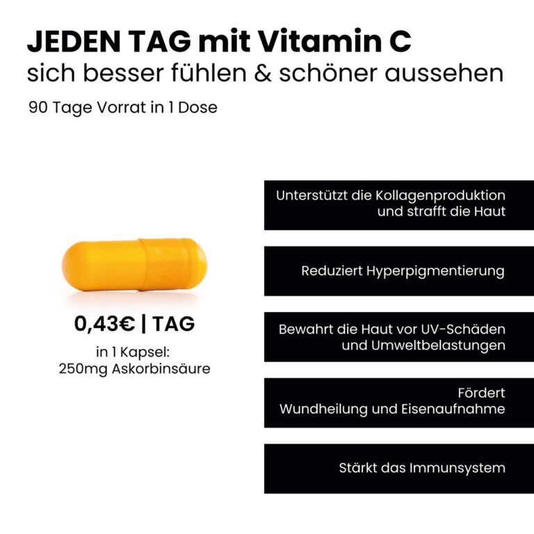 Vitamin C für die Haut