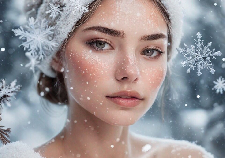 Effektive Gesichtspflege im Winter für empfindliche fettige Haut