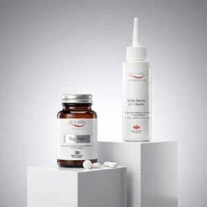 Dr. E. Voss Hair Growth & Scalp Calm Bundle – Top Hair Tabletten und Scalp Serum gegen Haarausfall & für eine beruhigte Kopfhaut