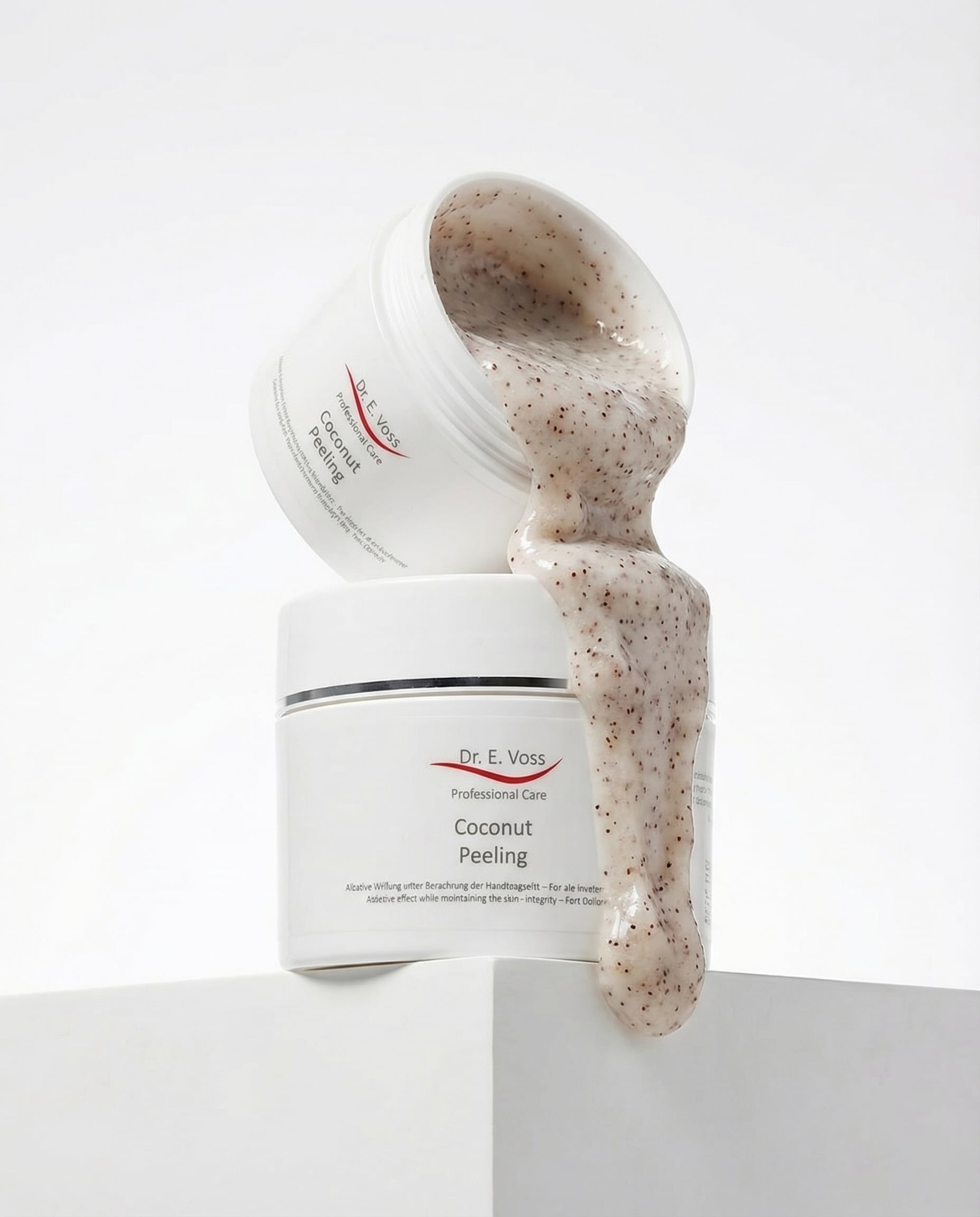 coconut peeling-texture Dr. E. Voss Coconut Peeling Produkt als Kabinen- und Zuhause-Anwendung-Größe